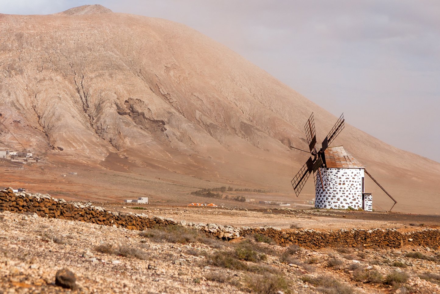 Fuerteventura. Typical windmill