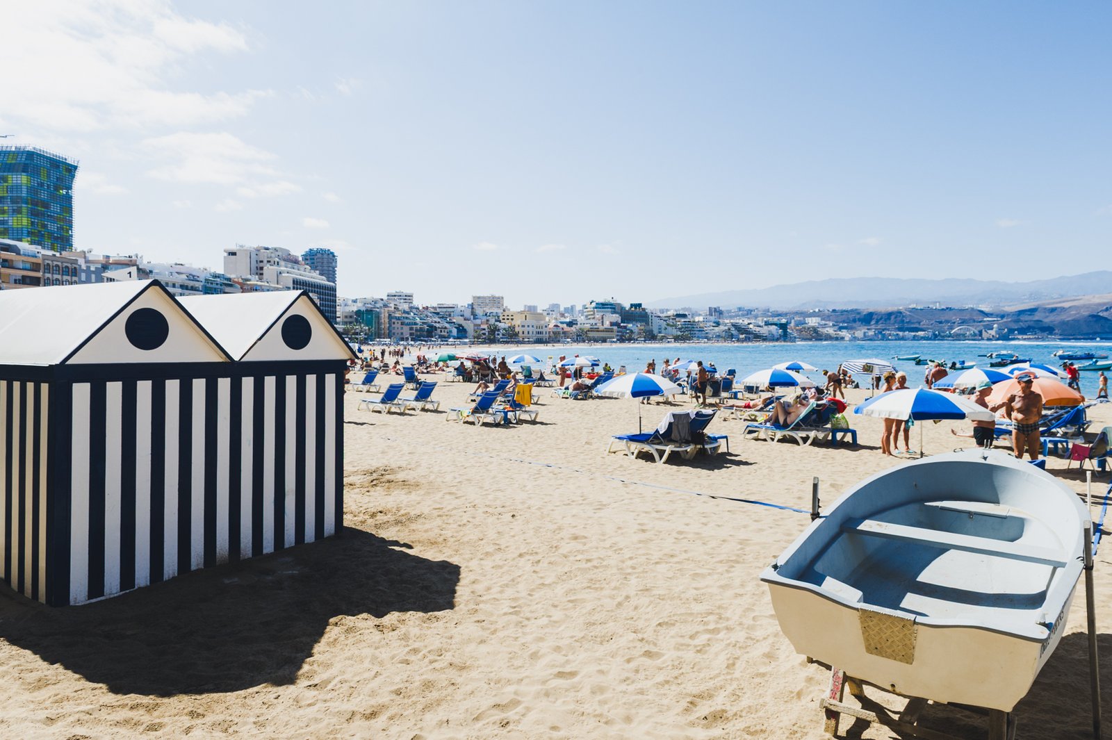 View of Playa de Las Canteras.