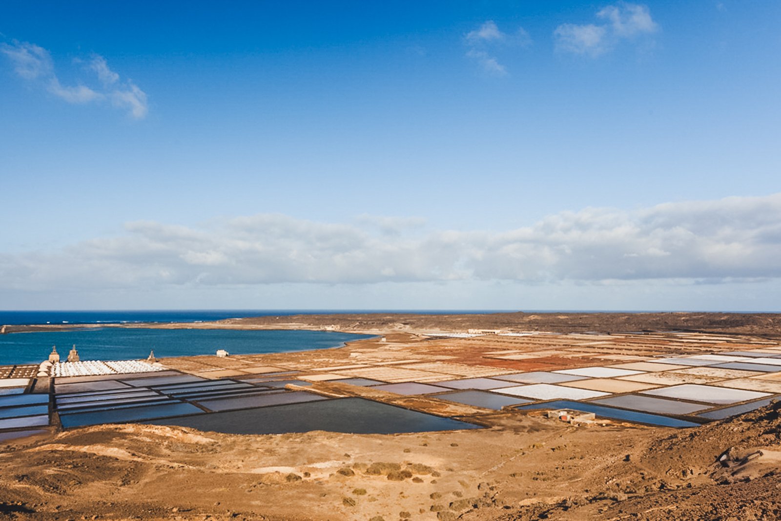 Un angolo paesaggistico interessante sulla costa sud ovest di Lanzarote.